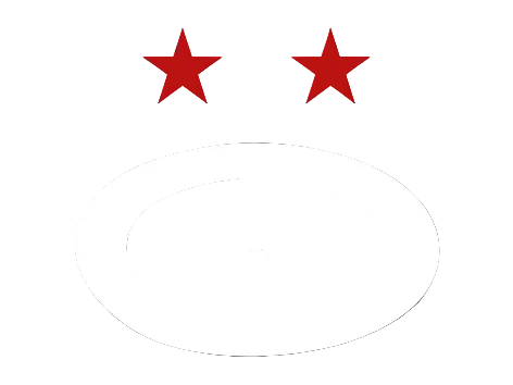Logo Volin — etichetă alba cusută handmade în România