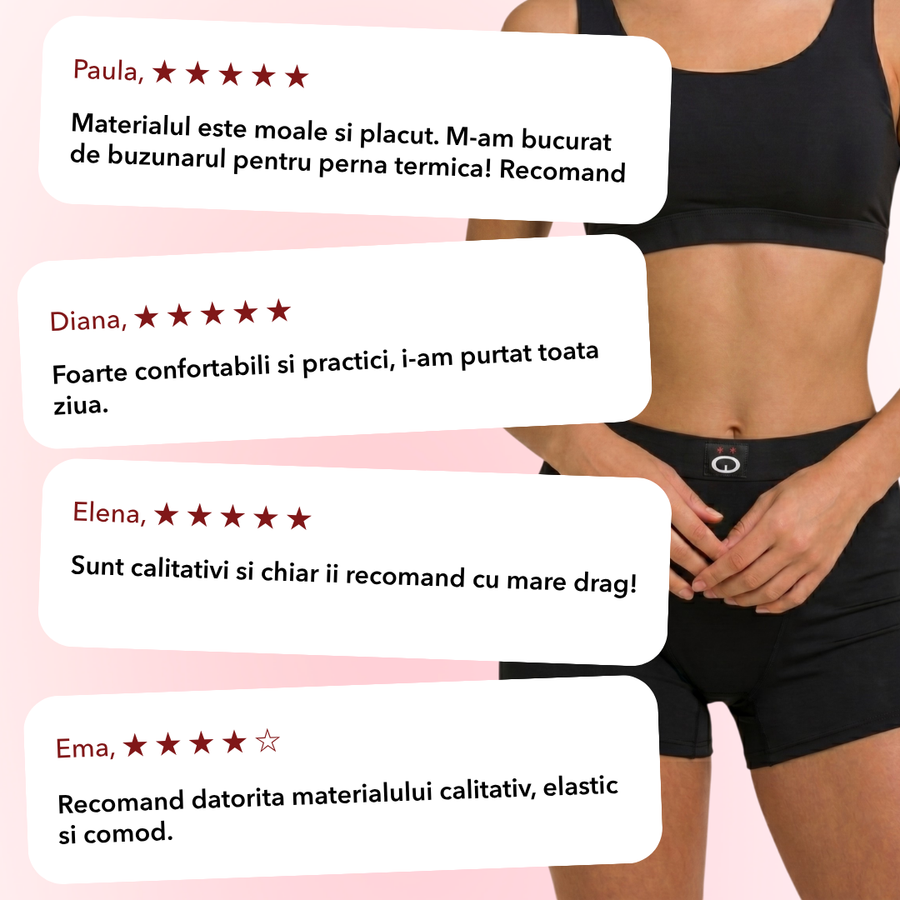 Recenzii verificate boxeri menstruali Volin — 5 stele de la cliente mulțumite